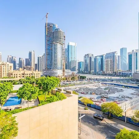 Modern Downtown Escape 1Bedroom With Upscale Comfort Dubai Buitenkant foto